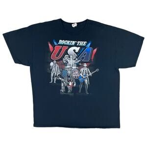 Funny Rockstar Presidents T Shirt